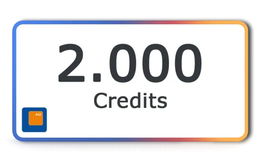 2000 Credits für die KI-Module