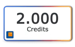 2000 Credits für die KI-Module