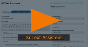 Eine Übersicht zum KI-Text-Assistent